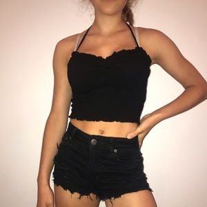 Cropped shirt